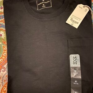 Three new with tags, black T-shirts